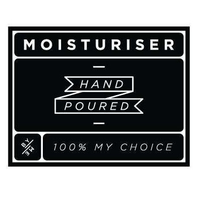 SMALL Moisturiser Decal - Black image 0