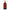 1 Litre Amber Glass Boston Soap Dispenser with Brass Pump