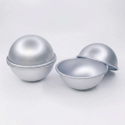 Large Round Bath Bomb Mold - 7.8cm Diameter image 0