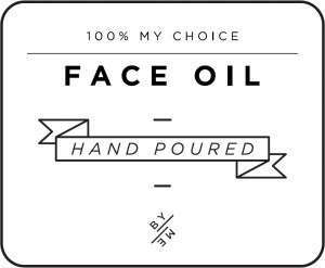 MINI Face Oil Decal - White image 0