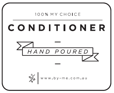 SMALL Conditioner Decal - White image 0