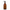 500ml Amber Glass Tulip Soap Dispenser with Matt Black Pump