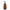 500ml Amber Glass Tulip Soap Dispenser with Brushed Stainless Steel Pump