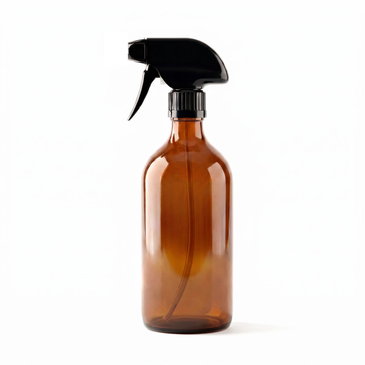 500ml Amber Glass Spray Bottle with BPA Free Trigger Spray