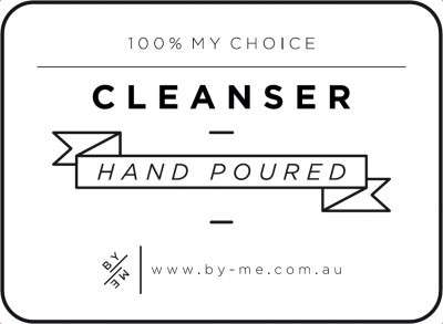 SMALL Cleanser Decal - White image 0