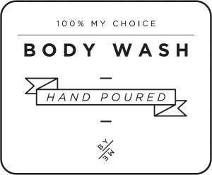 MINI Body Wash Decal - White image 0