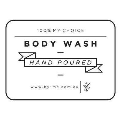 LARGE Body Wash Decal - White image 0