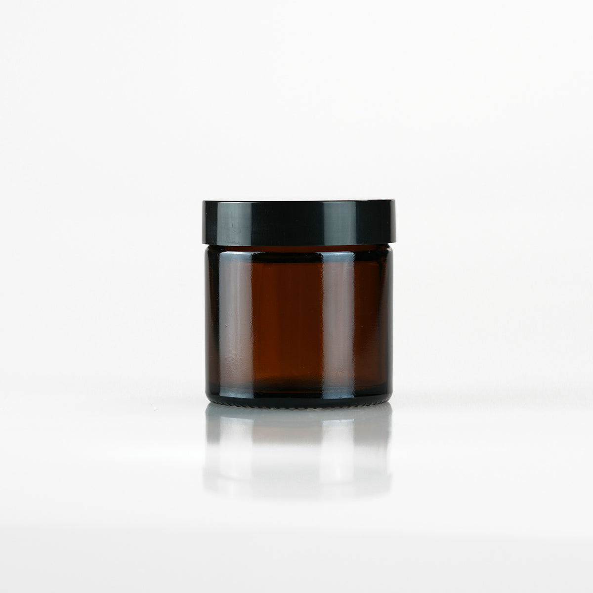 60ml Amber Glass Jar + Cap