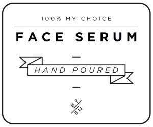 MINI Face Serum Decal - White image 0