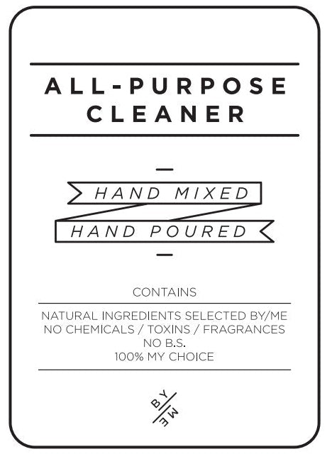 Medium All Purpose Cleaner Decal