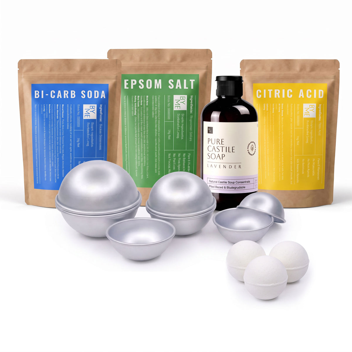 DIY Low-Tox Bath Bomb Making Kit