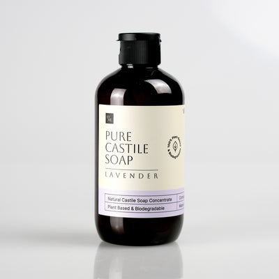 Pure Castile Soap with Lavender Essential Oil