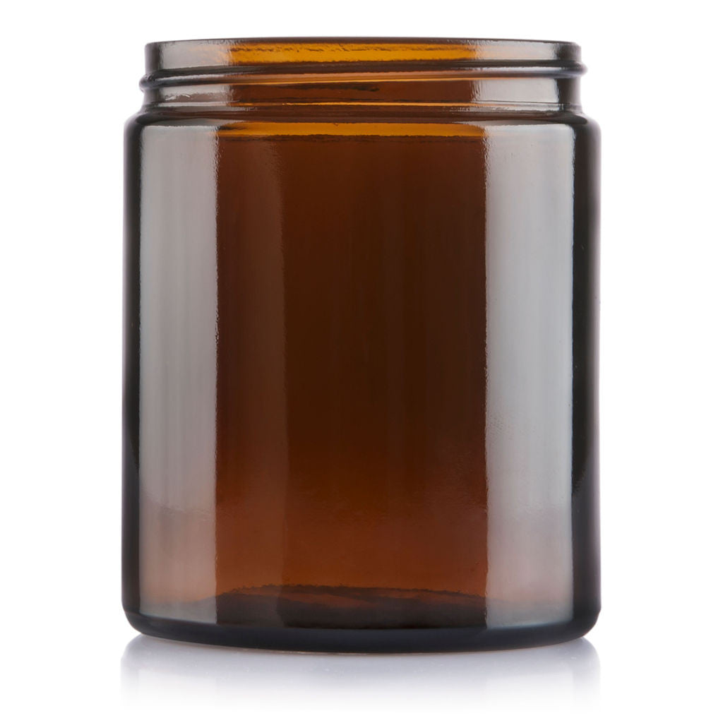 120ml Amber Glass Jar + Cap