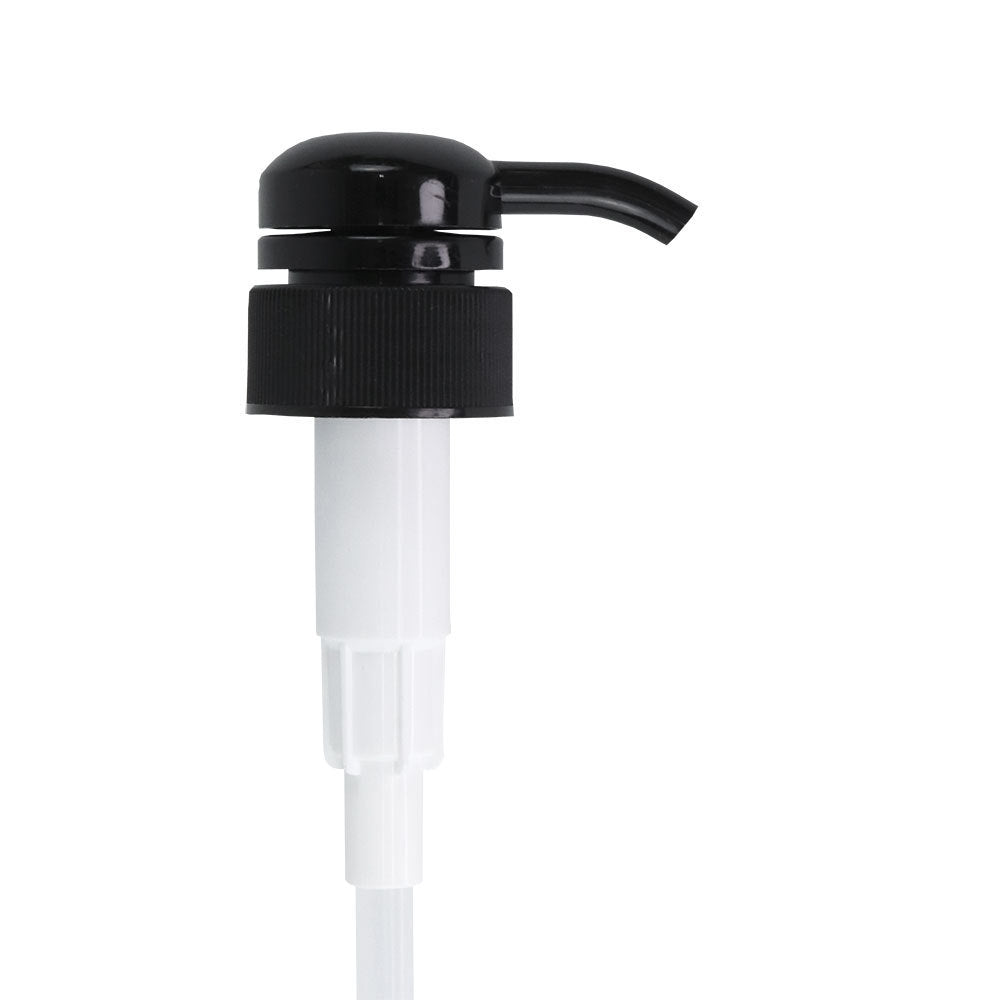 Black plastic pump head 33mm (to fit 1 litre ByMe bottles)