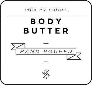 MINI Body Butter Decal - White image 0
