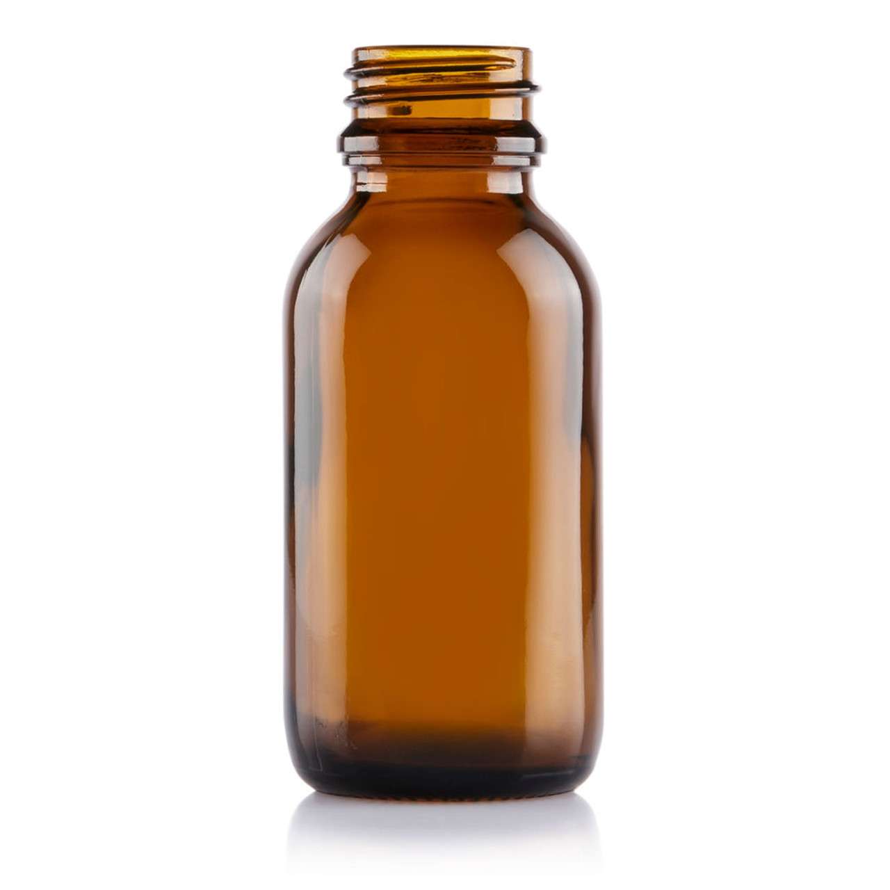 50ml Amber Glass Bottle image 0