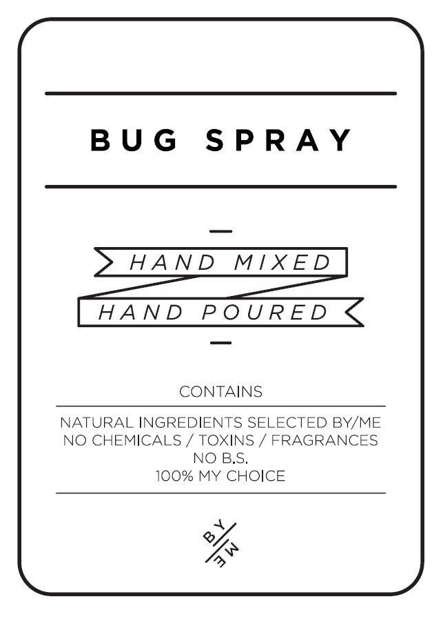 Medium Bug Spray Decal