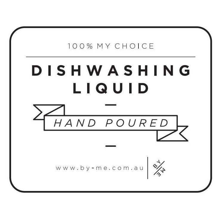 LARGE Dishwashing Decal - White image 0