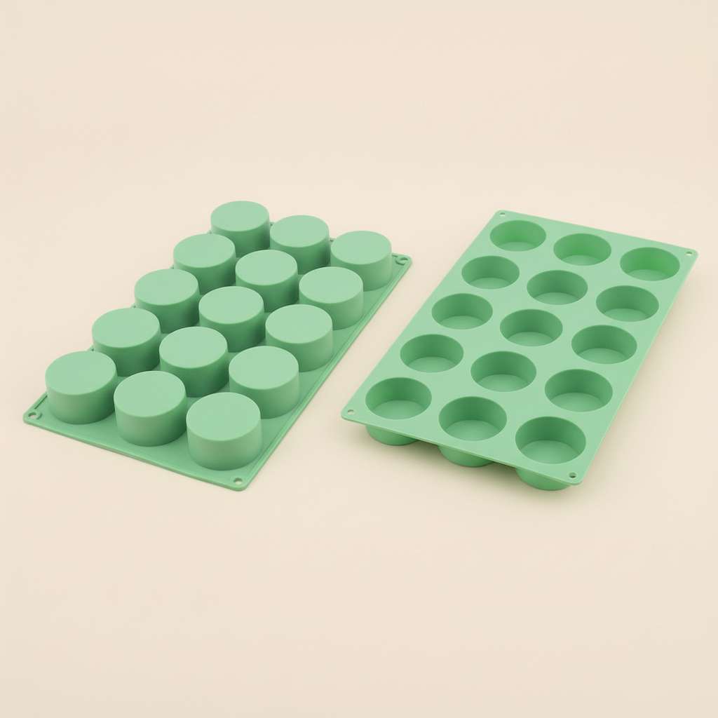 Multi-Purpose Silicone Mold - 15 Cavity (4cm x 2cm) image 0