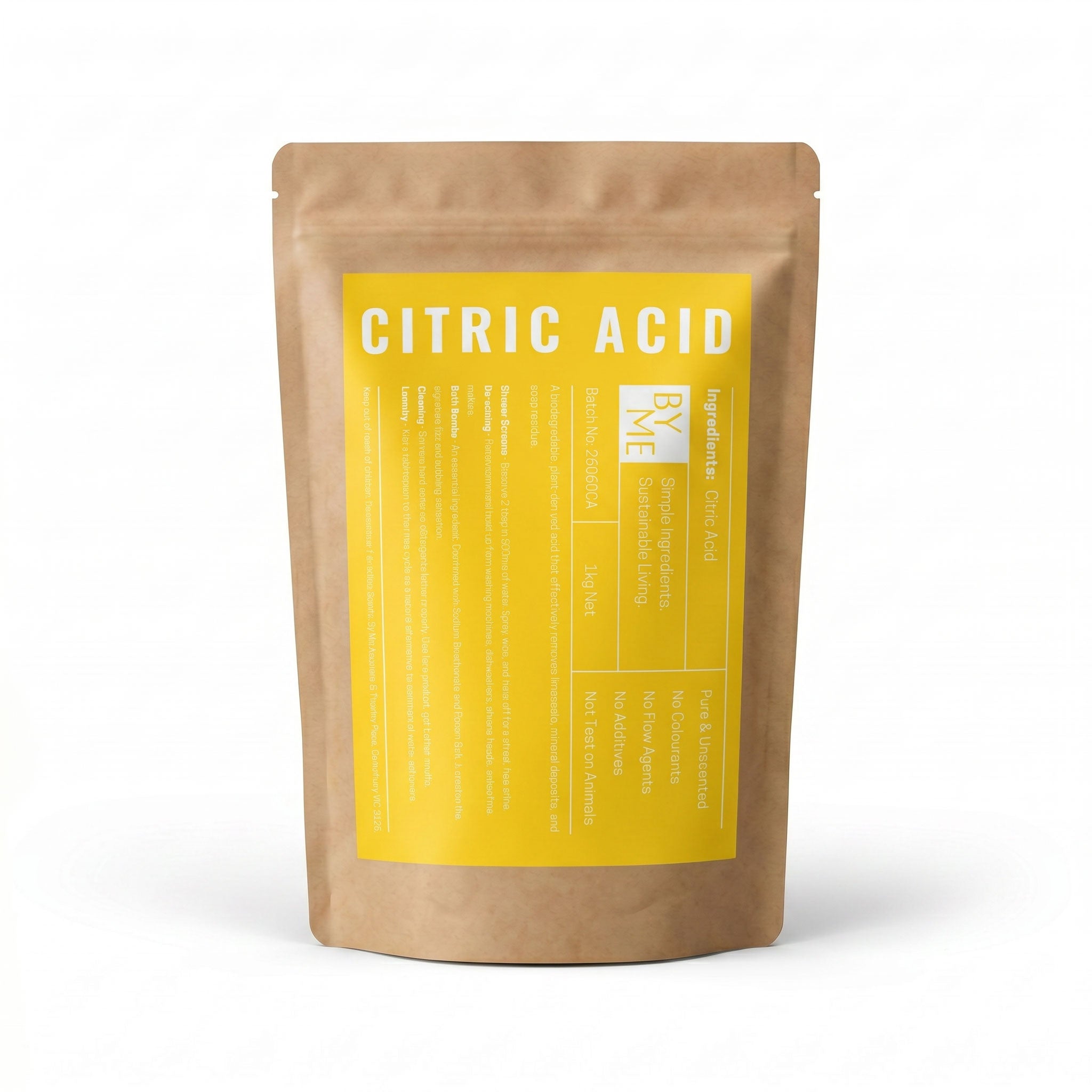 Premium Citric Acid 1kg Refill