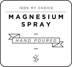 MINI Magnesium Spray Decal - White image 0