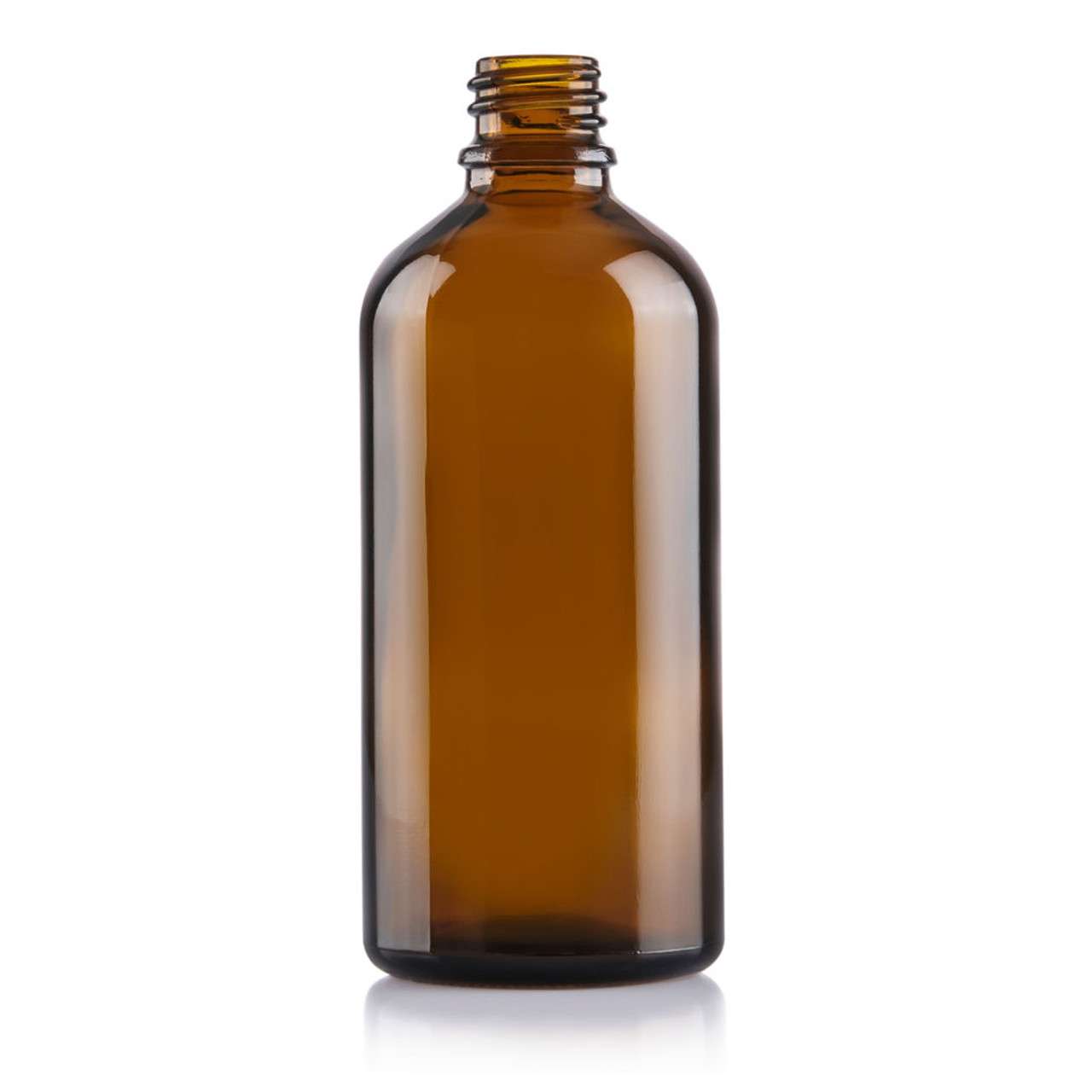 100ml Amber Glass Bottle image 0