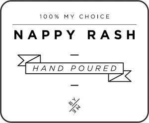 MINI Nappy Rash Decal - White image 0