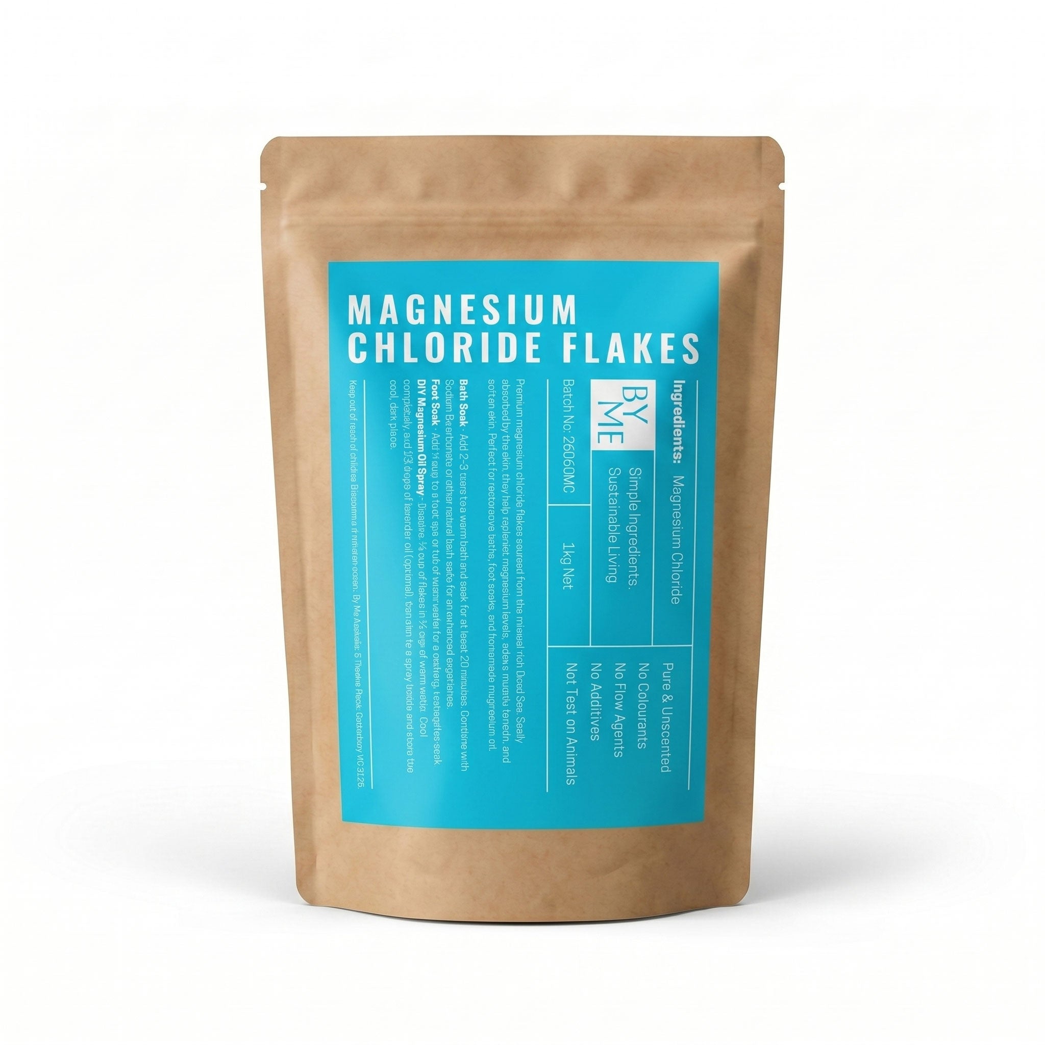 Magnesium Chloride Flakes - Dead Sea 1kg Refill