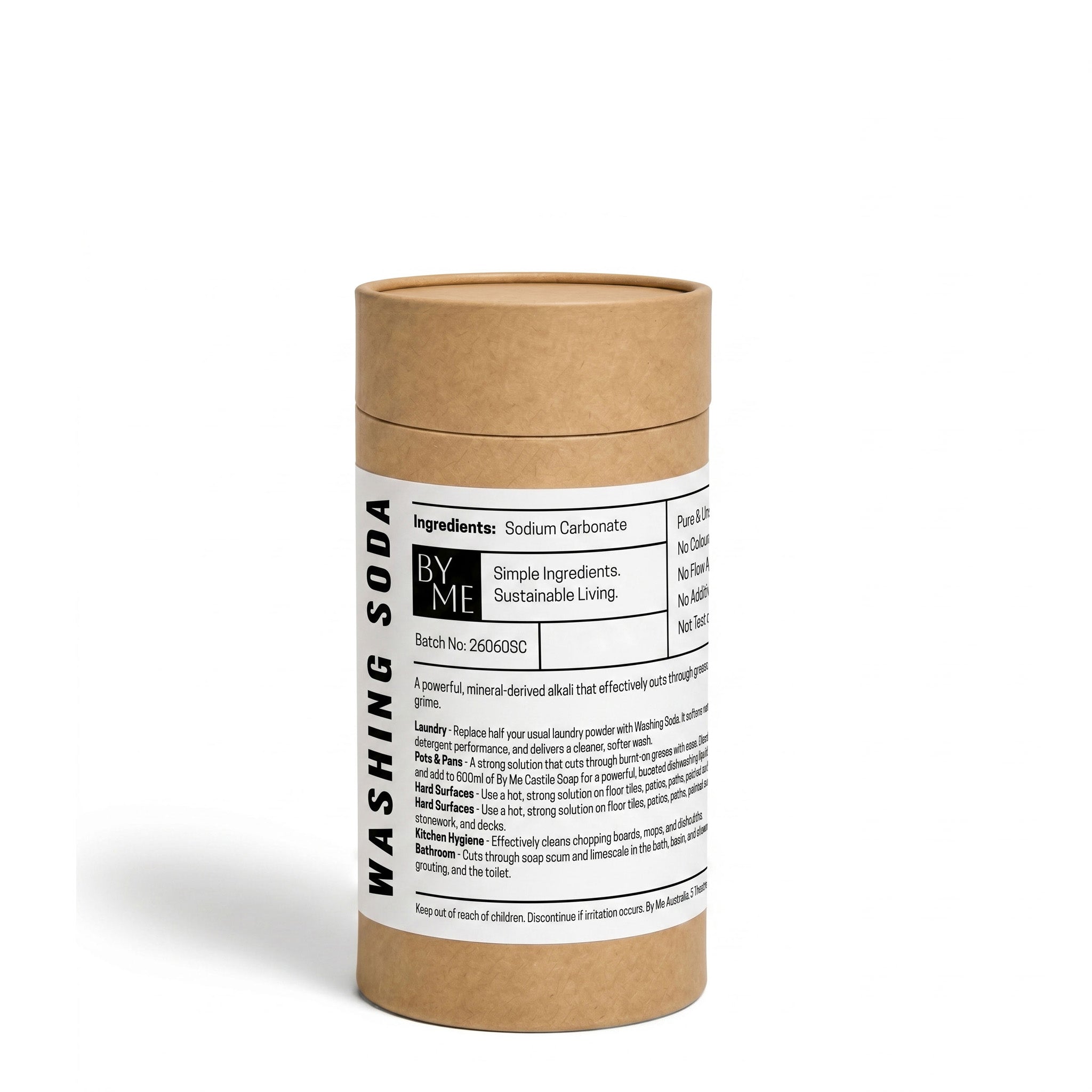 Natural Washing Soda Tub 500g
